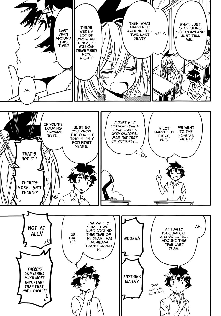 Nisekoi chapter 87 page 9