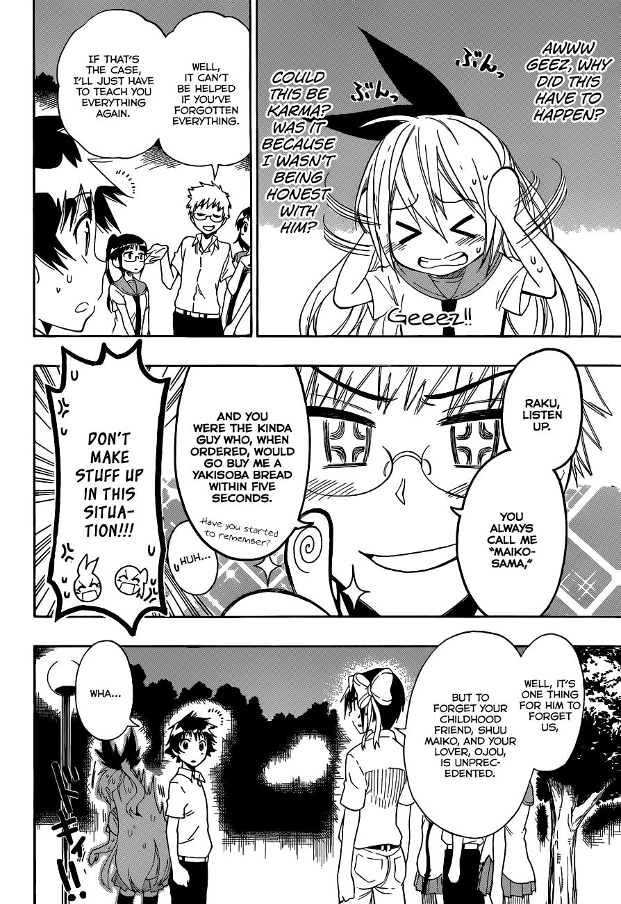 Nisekoi chapter 88 page 4