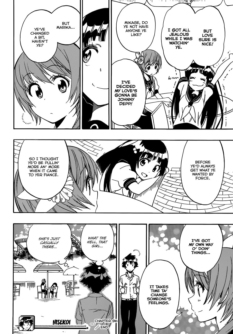 Nisekoi chapter 96 page 18