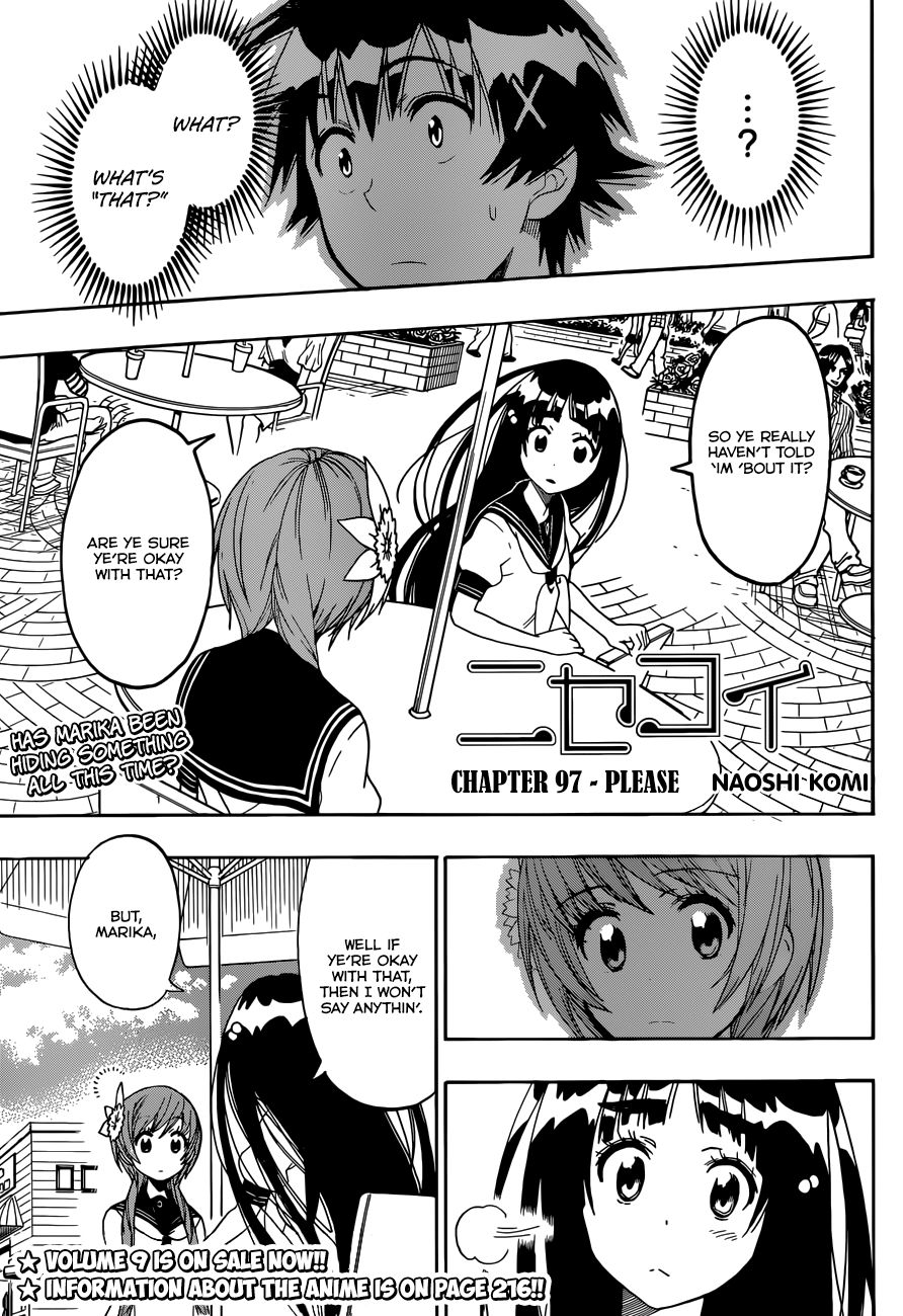 Nisekoi chapter 97 page 1