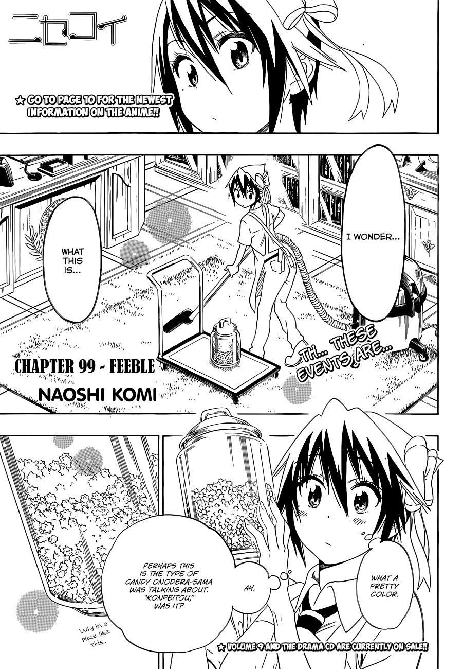 Nisekoi chapter 99 page 1