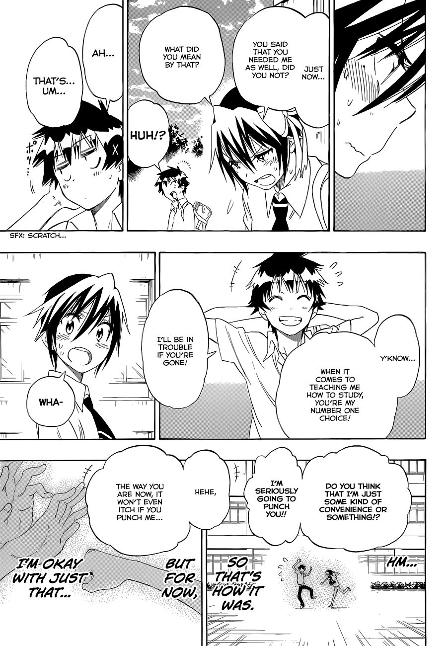 Nisekoi chapter 99 page 17