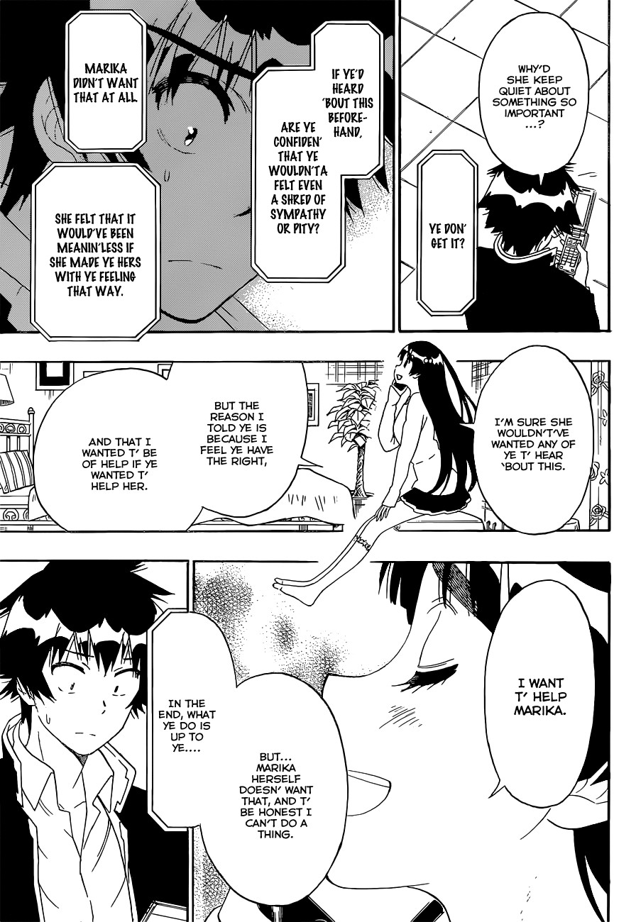 Nisekoi chapter 182 page 11