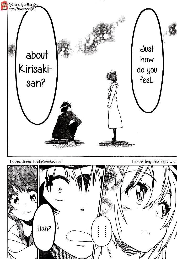 Nisekoi chapter 195 page 6