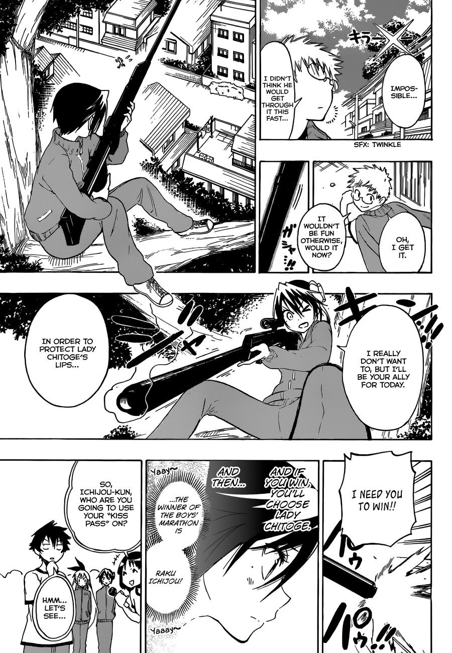 Nisekoi chapter 72 page 15
