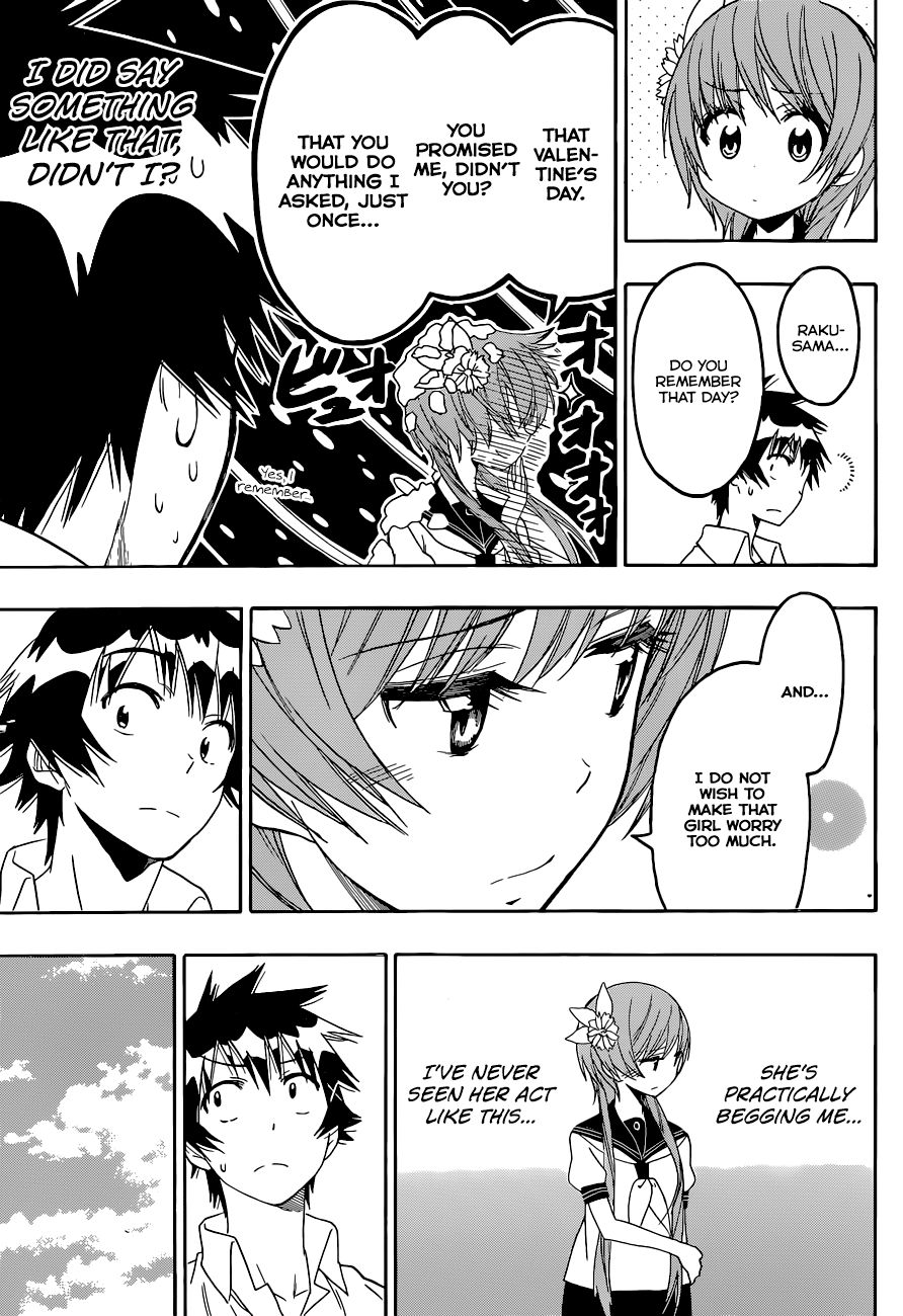 Nisekoi chapter 95 page 15