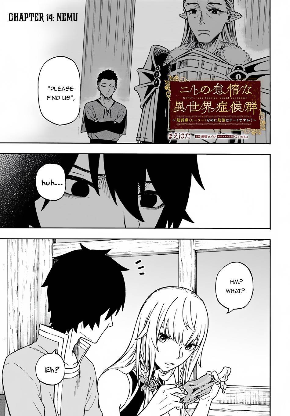 Nito no Taidana Isekai Shoukougun ~Saijaku Shoku “Healer” nano ni Saikyou wa Cheat desu ka?~ chapter 14 page 2