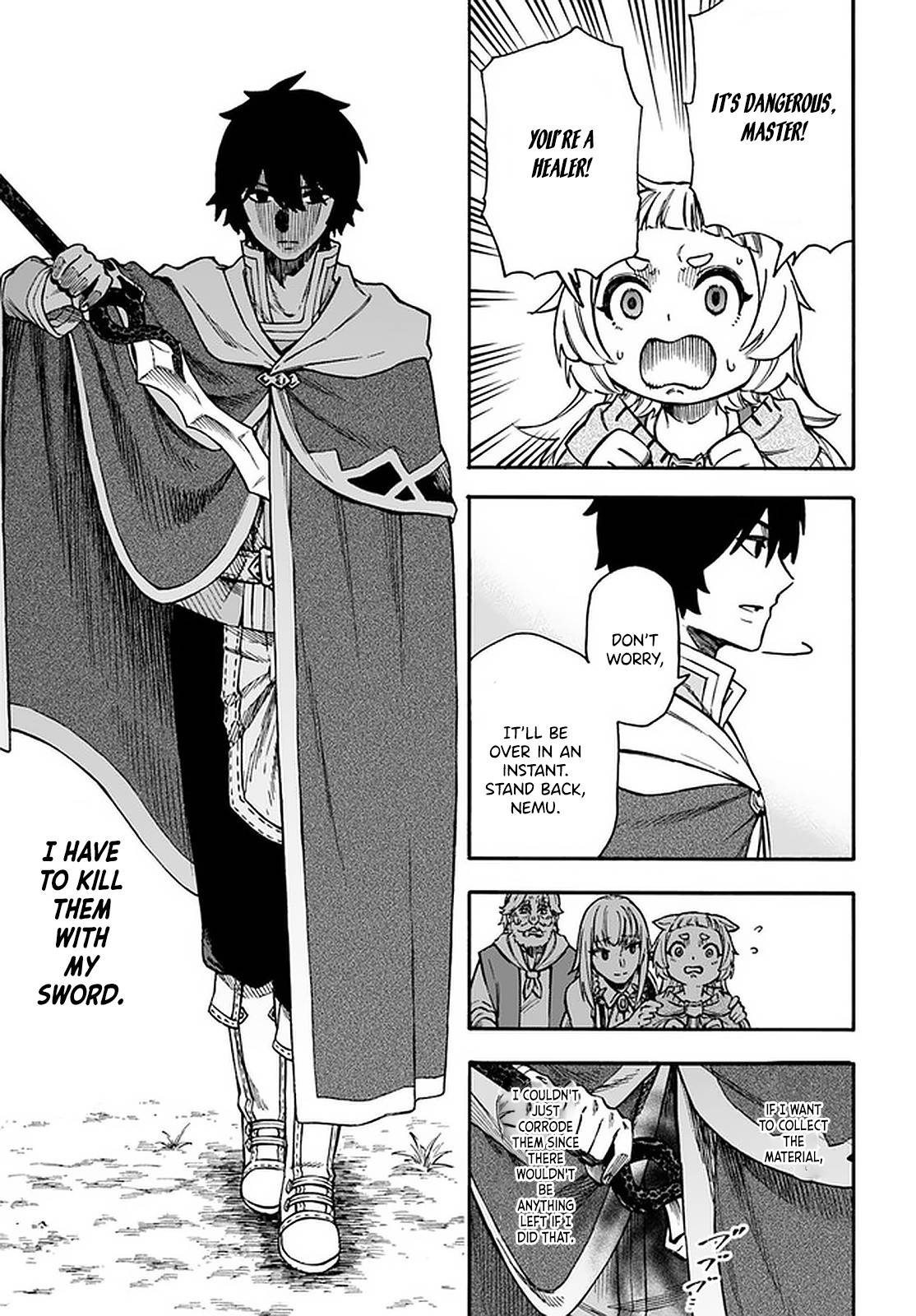 Nito no Taidana Isekai Shoukougun ~Saijaku Shoku “Healer” nano ni Saikyou wa Cheat desu ka?~ chapter 17.1 page 13