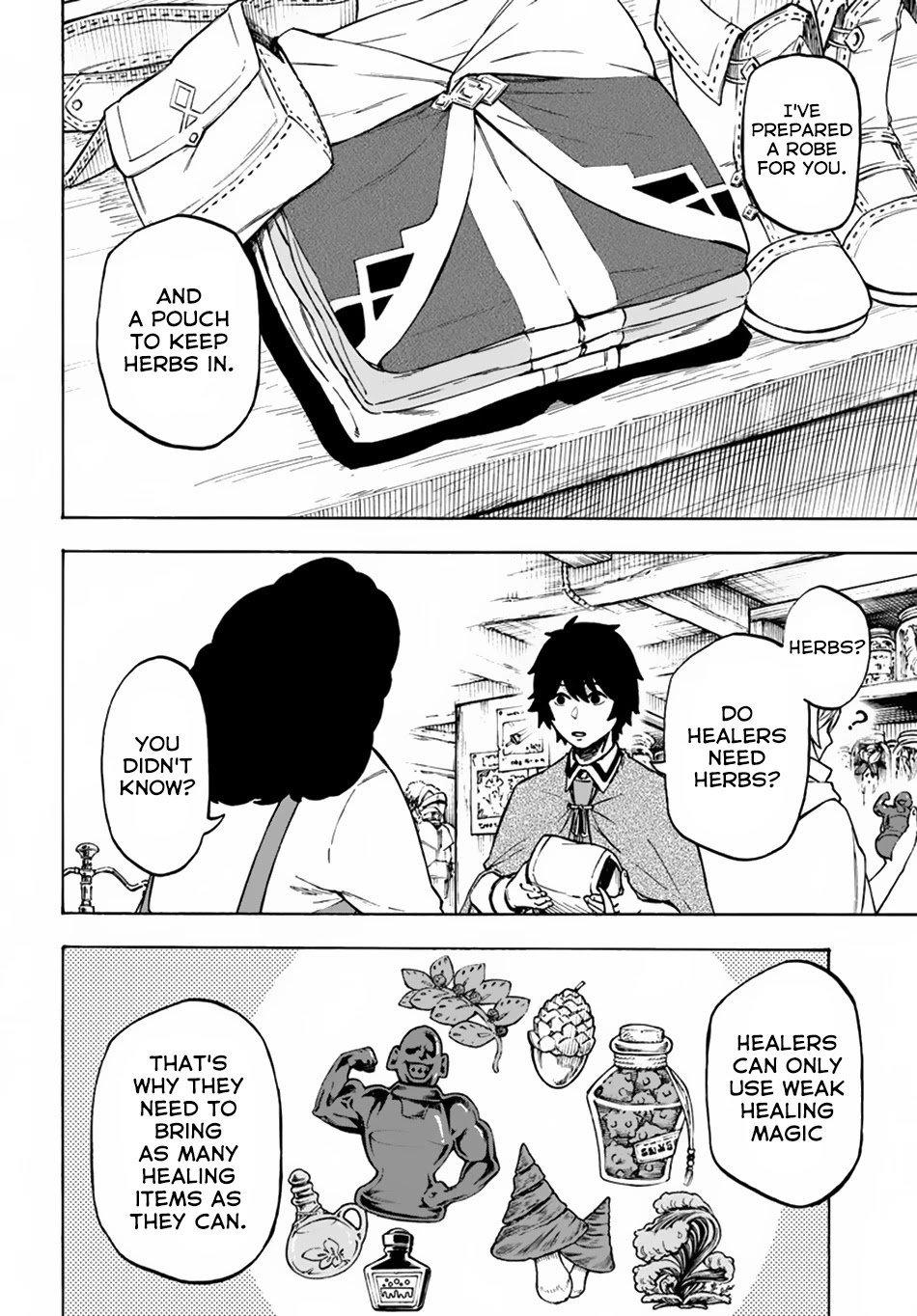 Nito no Taidana Isekai Shoukougun ~Saijaku Shoku “Healer” nano ni Saikyou wa Cheat desu ka?~ chapter 7 page 20