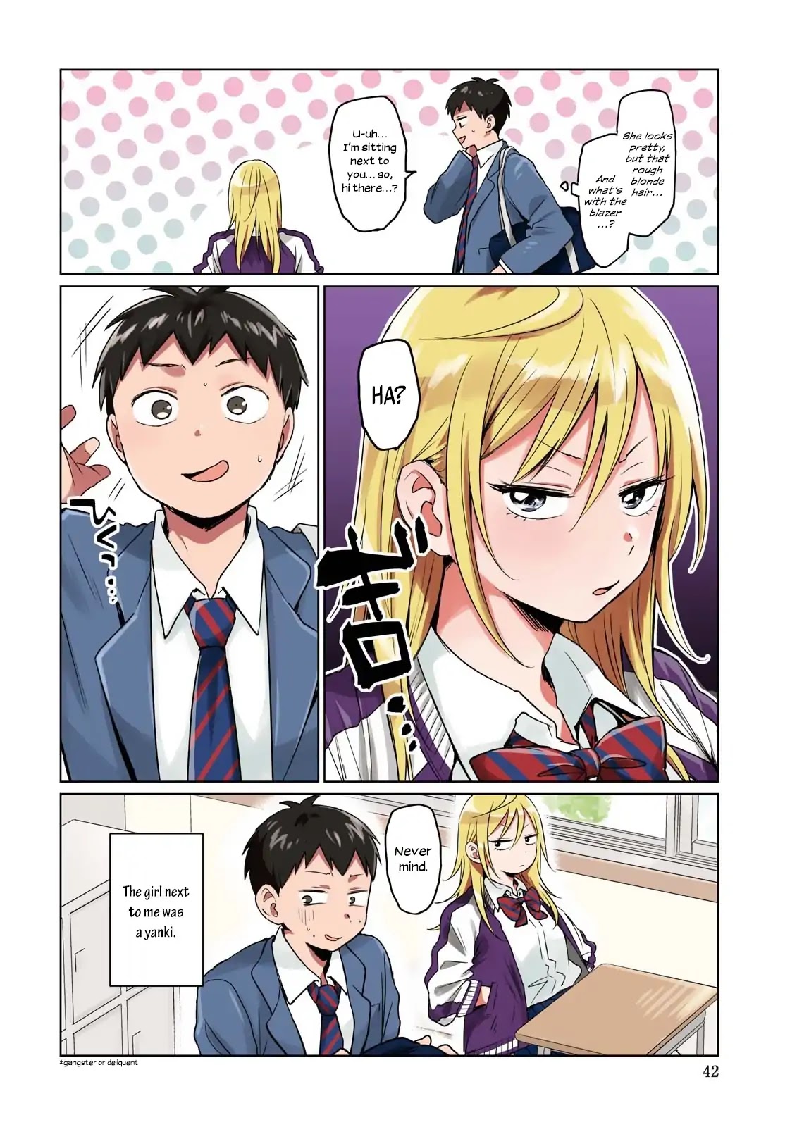 No Matter What You Say, Furi-san is Scary. chapter 1 page 3