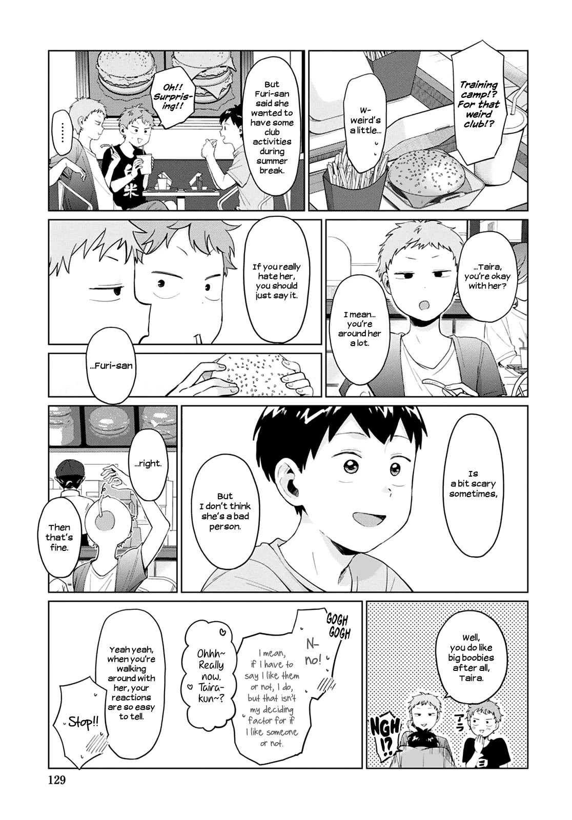 No Matter What You Say, Furi-san is Scary. chapter 14 page 1