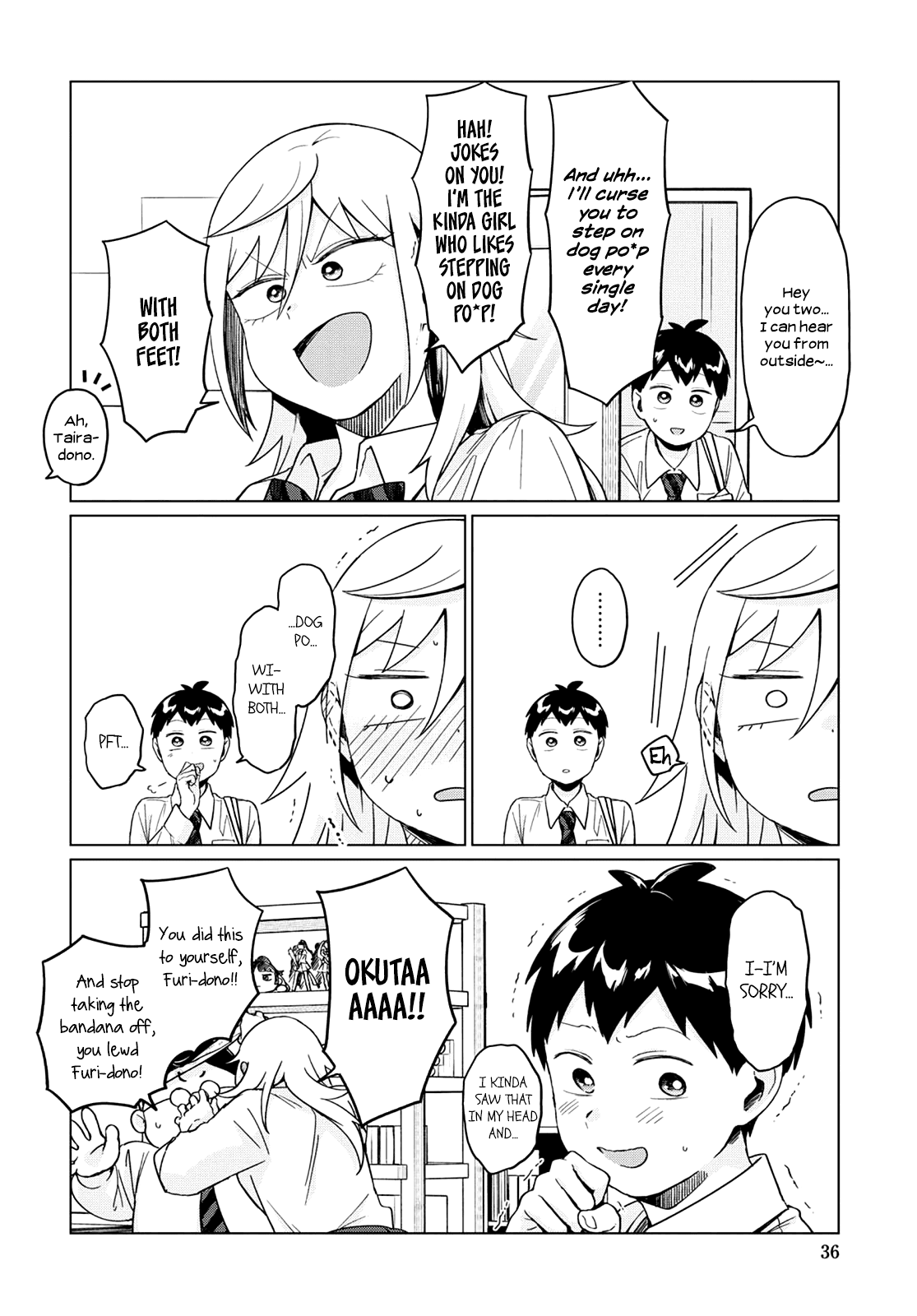 No Matter What You Say, Furi-san is Scary. chapter 22 page 12