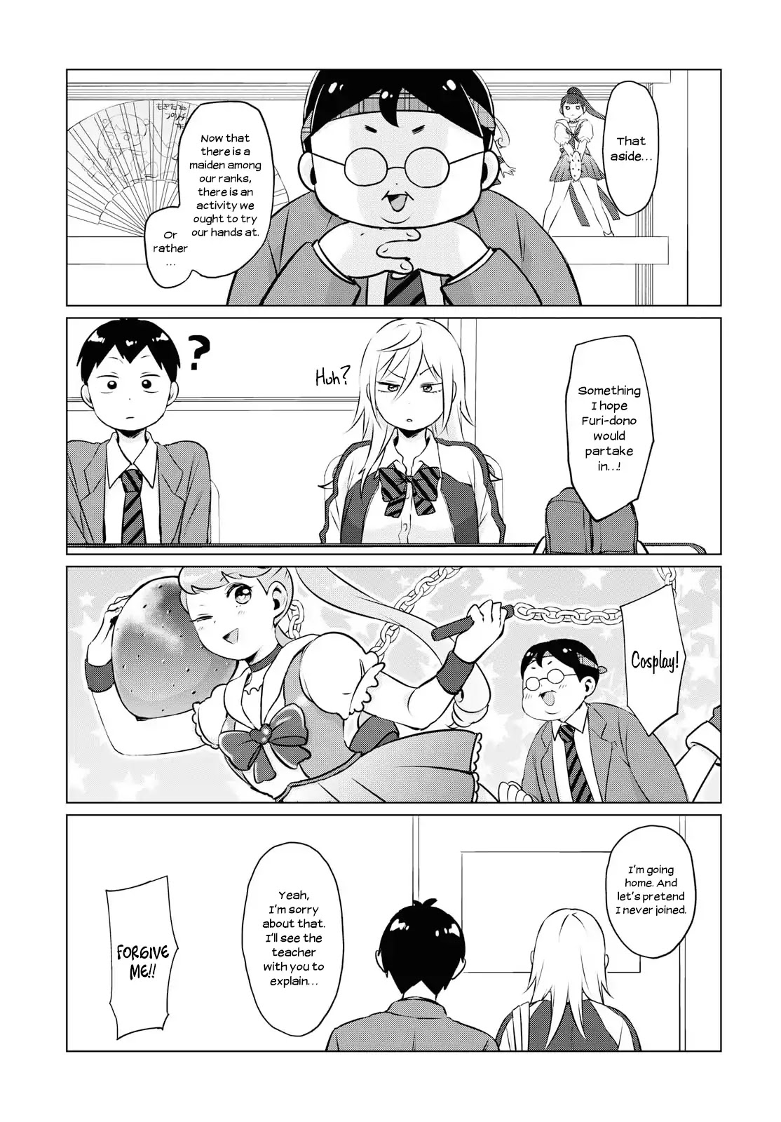 No Matter What You Say, Furi-san is Scary. chapter 4 page 12