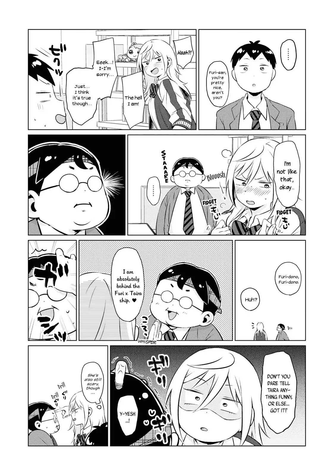 No Matter What You Say, Furi-san is Scary. chapter 4 page 14