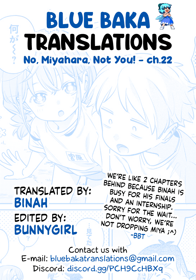 No, Miyahara, Not You! chapter 22 page 13