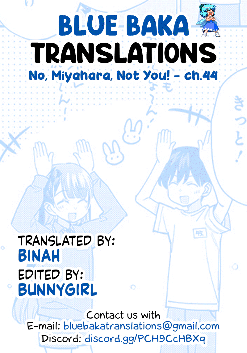 No, Miyahara, Not You! chapter 44 page 13
