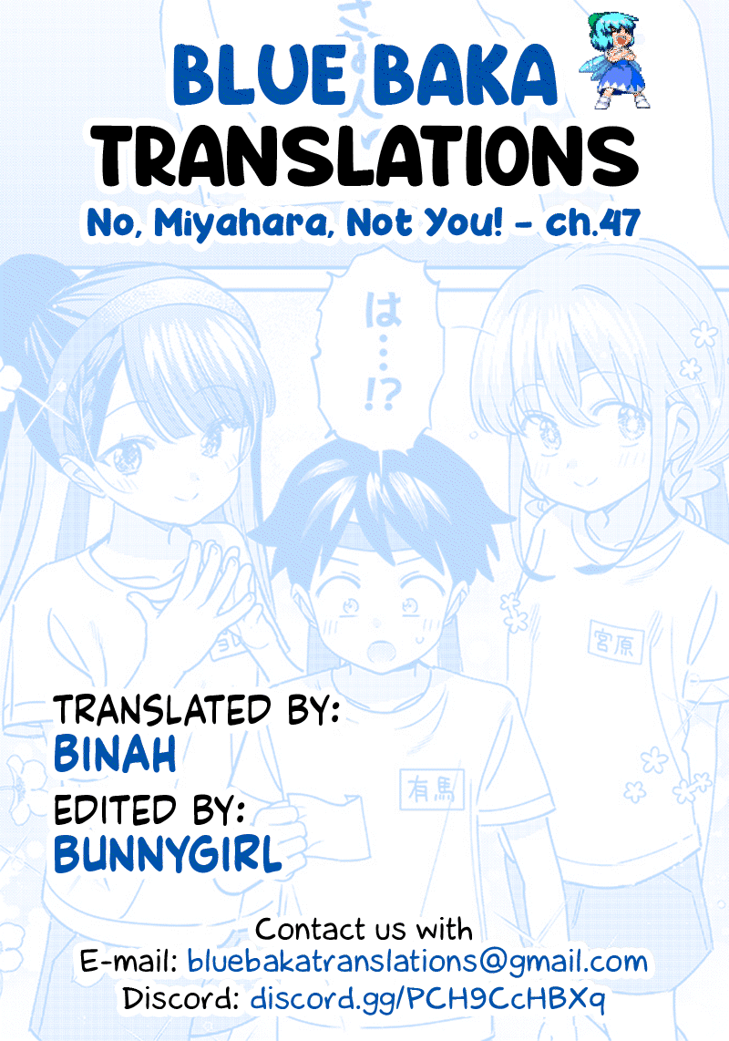 No, Miyahara, Not You! chapter 47 page 13