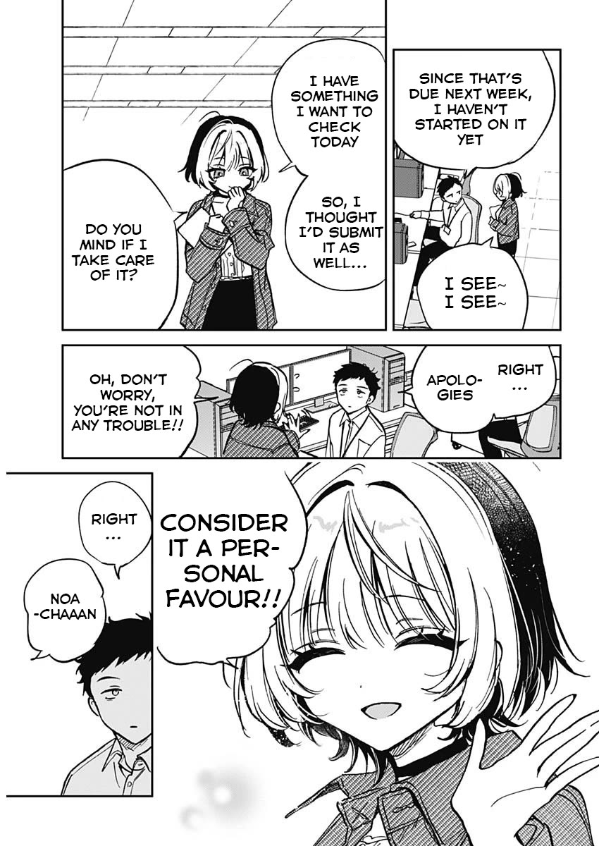 Noa Is My Senior, and My Friend. chapter 1 page 8