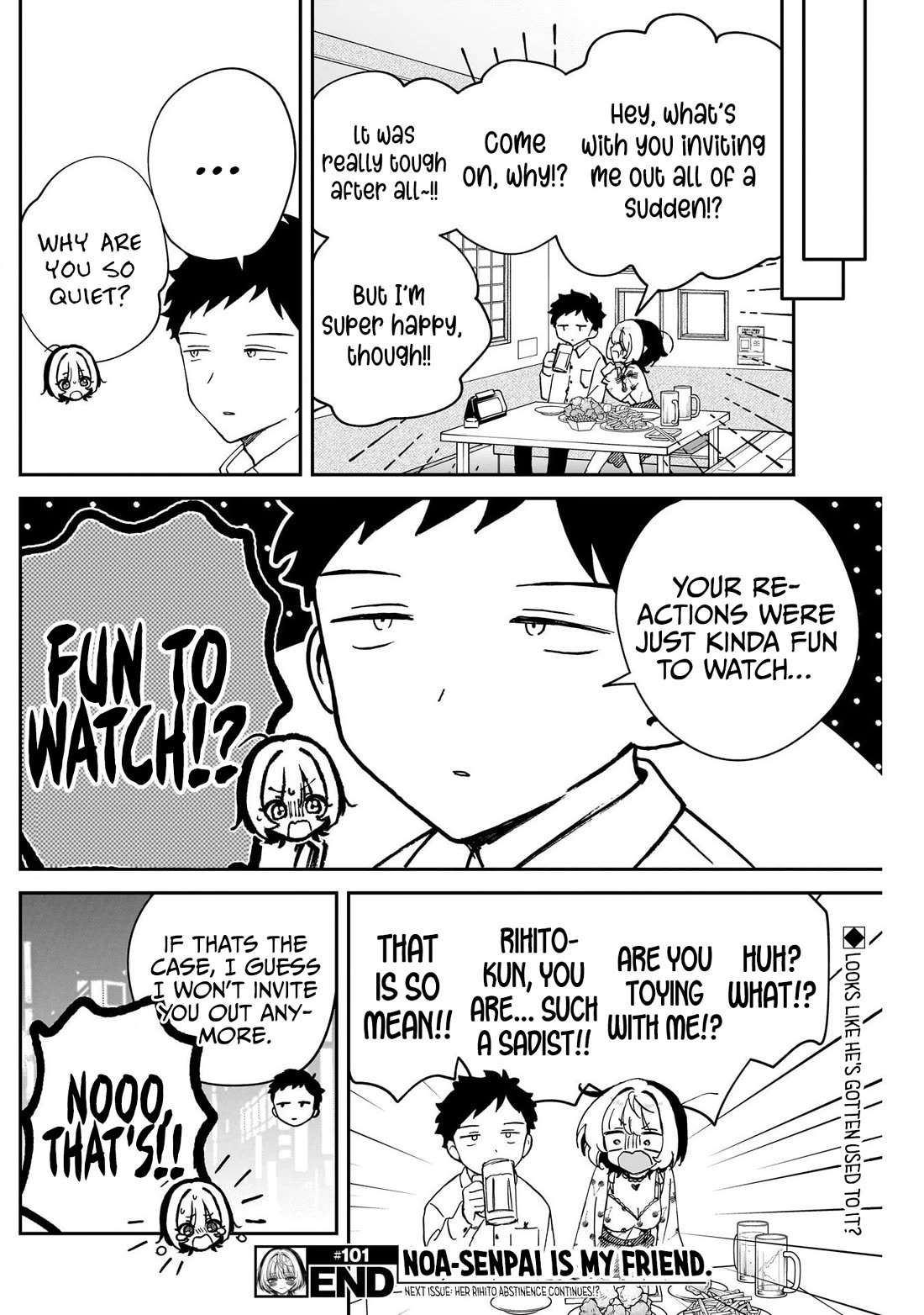 Noa Is My Senior, and My Friend. chapter 101 page 18