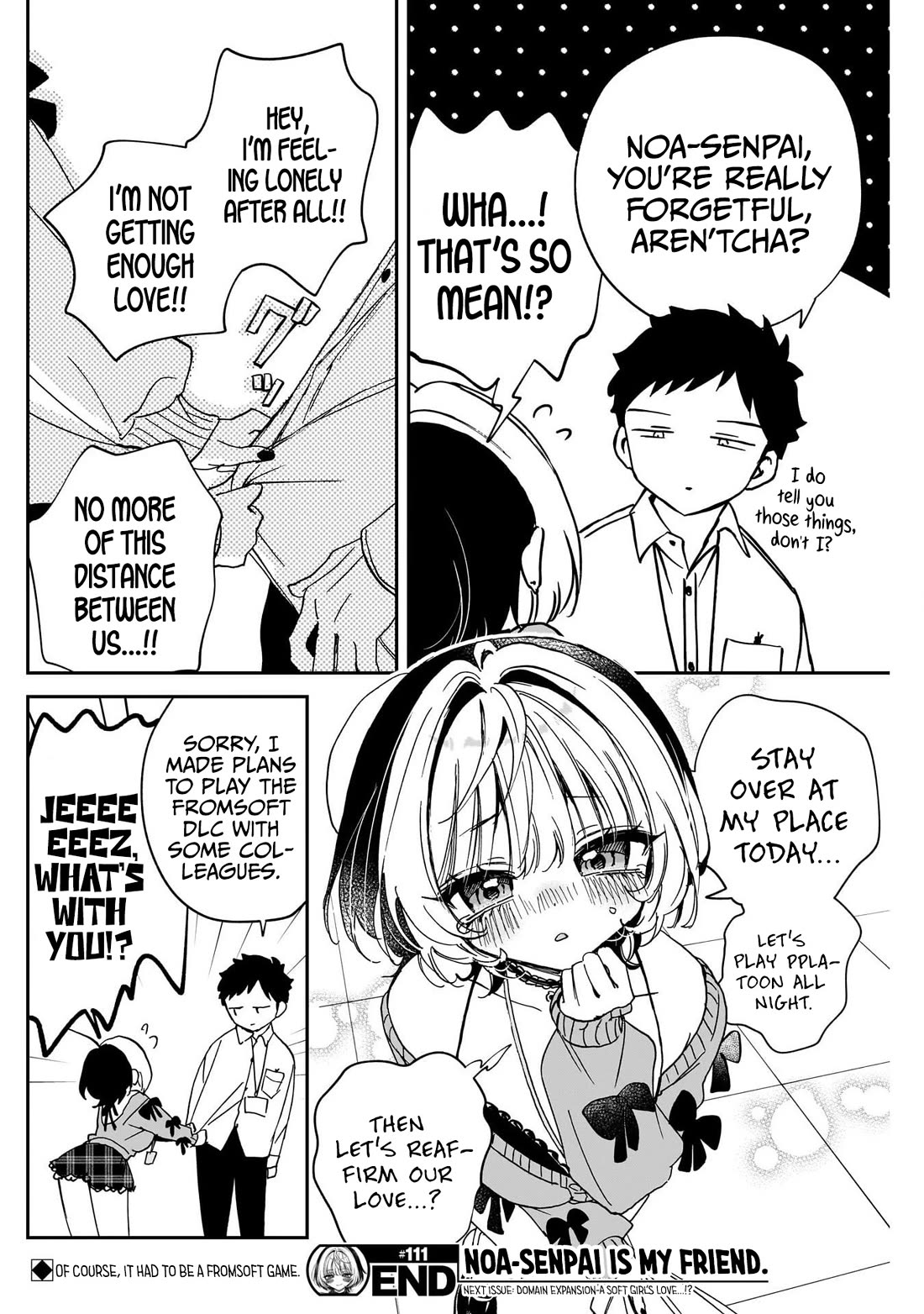Noa Is My Senior, and My Friend. chapter 111 page 18