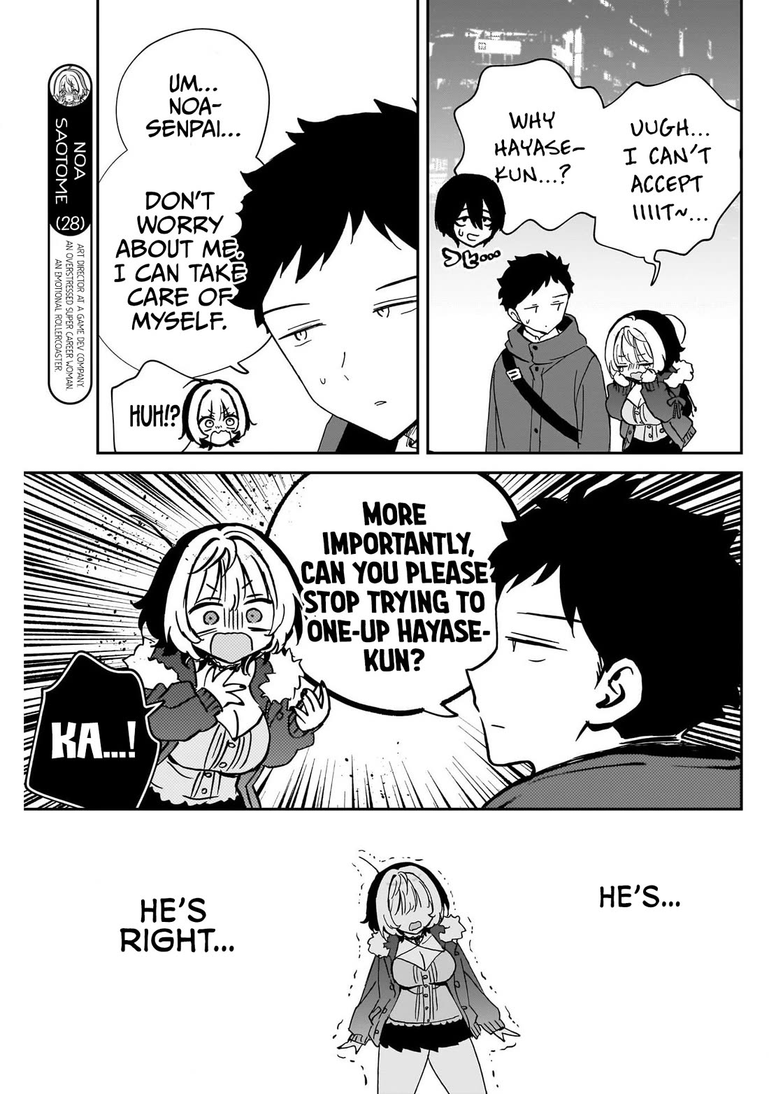 Noa Is My Senior, and My Friend. chapter 111 page 3
