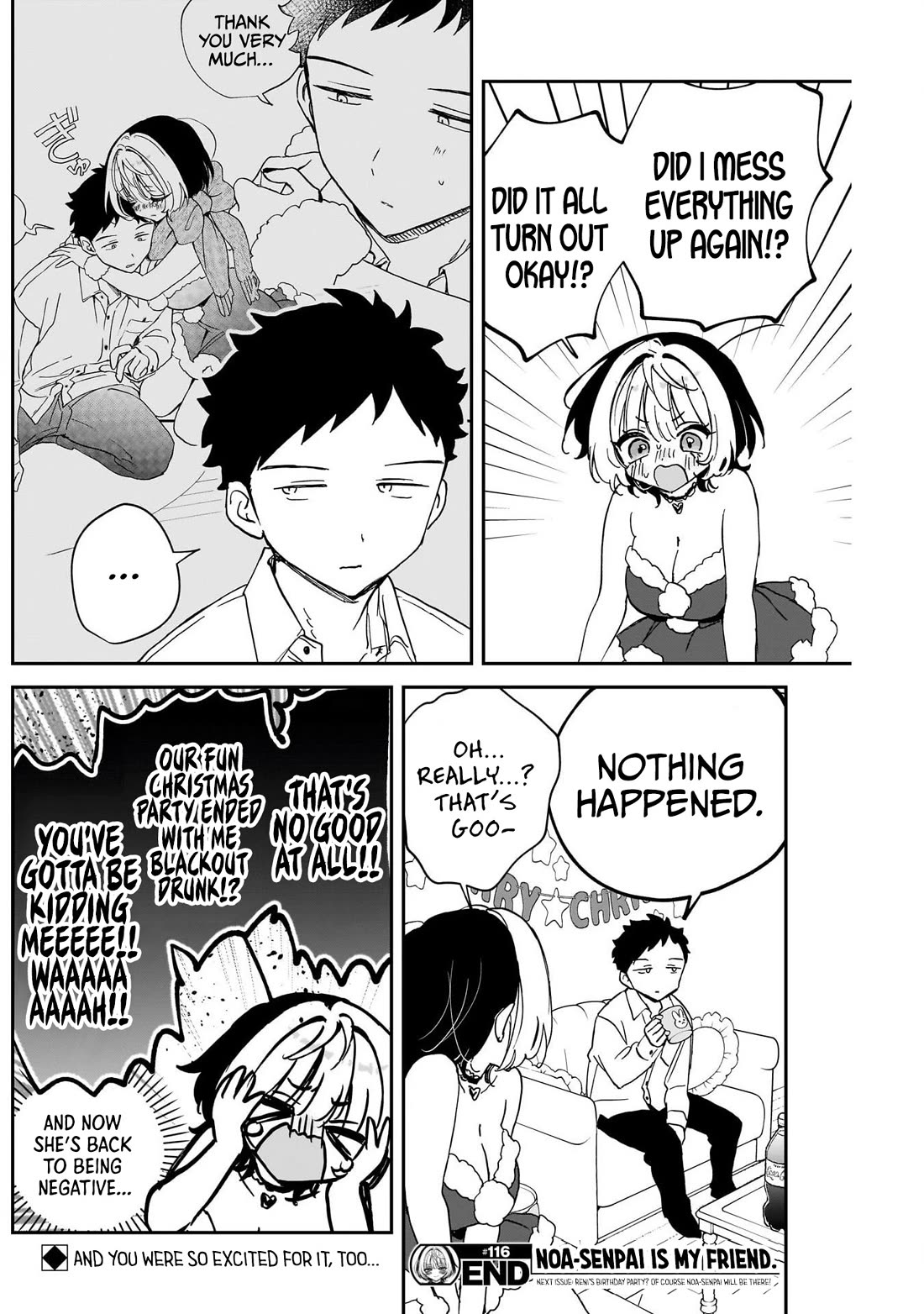 Noa Is My Senior, and My Friend. chapter 116 page 18