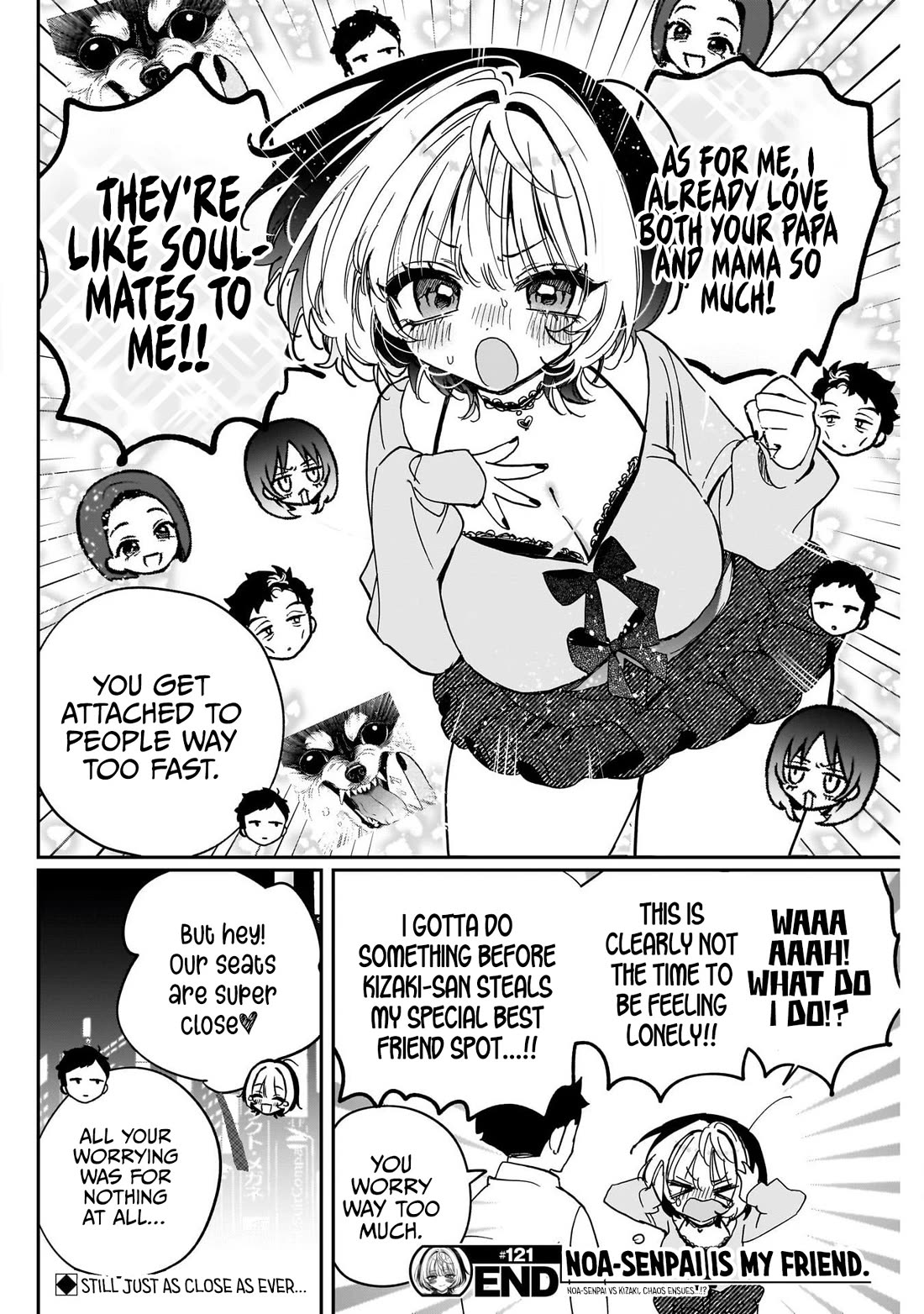 Noa Is My Senior, and My Friend. chapter 121 page 18