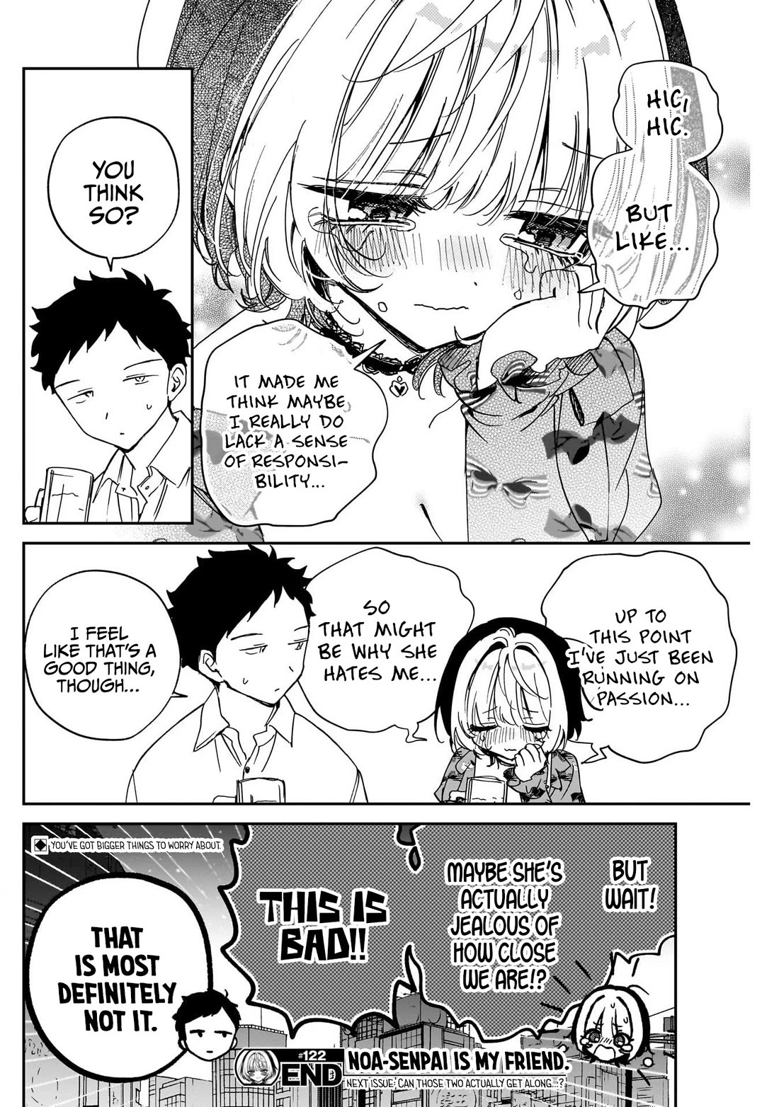 Noa Is My Senior, and My Friend. chapter 122 page 18