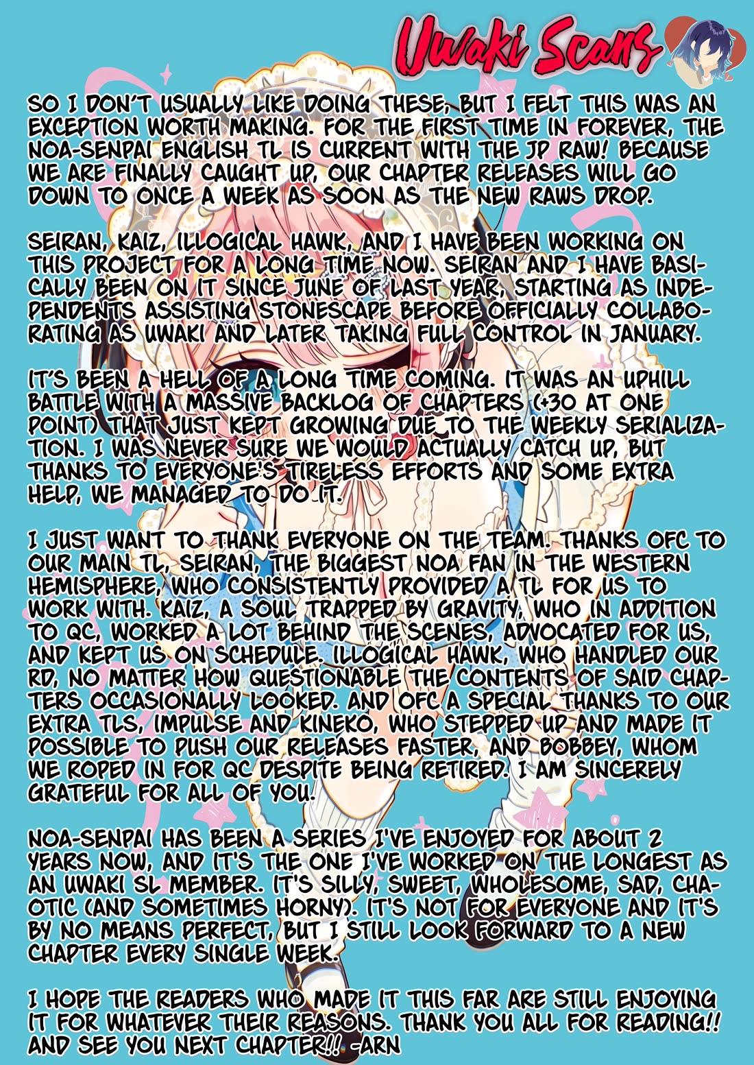 Noa Is My Senior, and My Friend. chapter 122 page 20