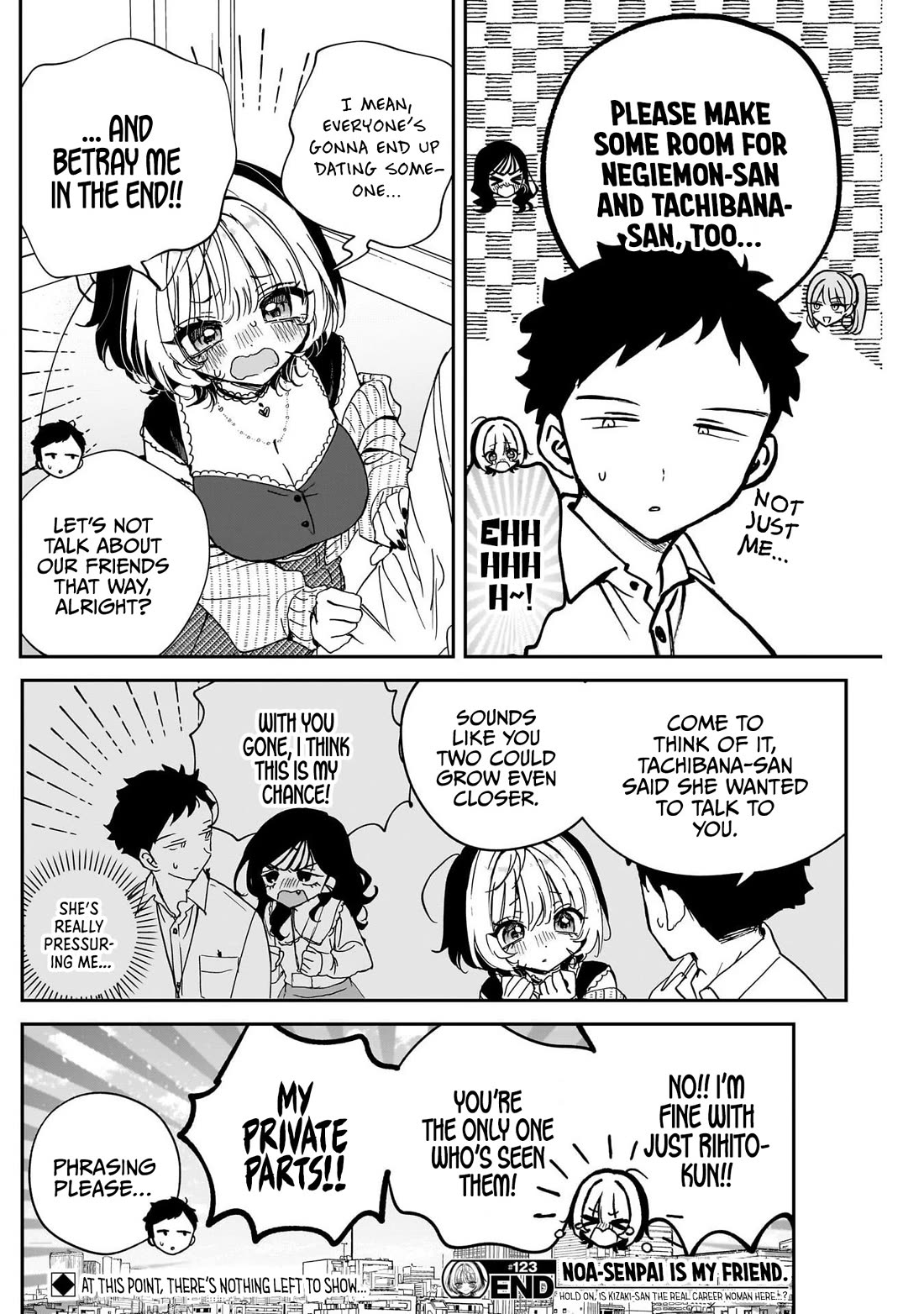 Noa Is My Senior, and My Friend. chapter 123 page 18