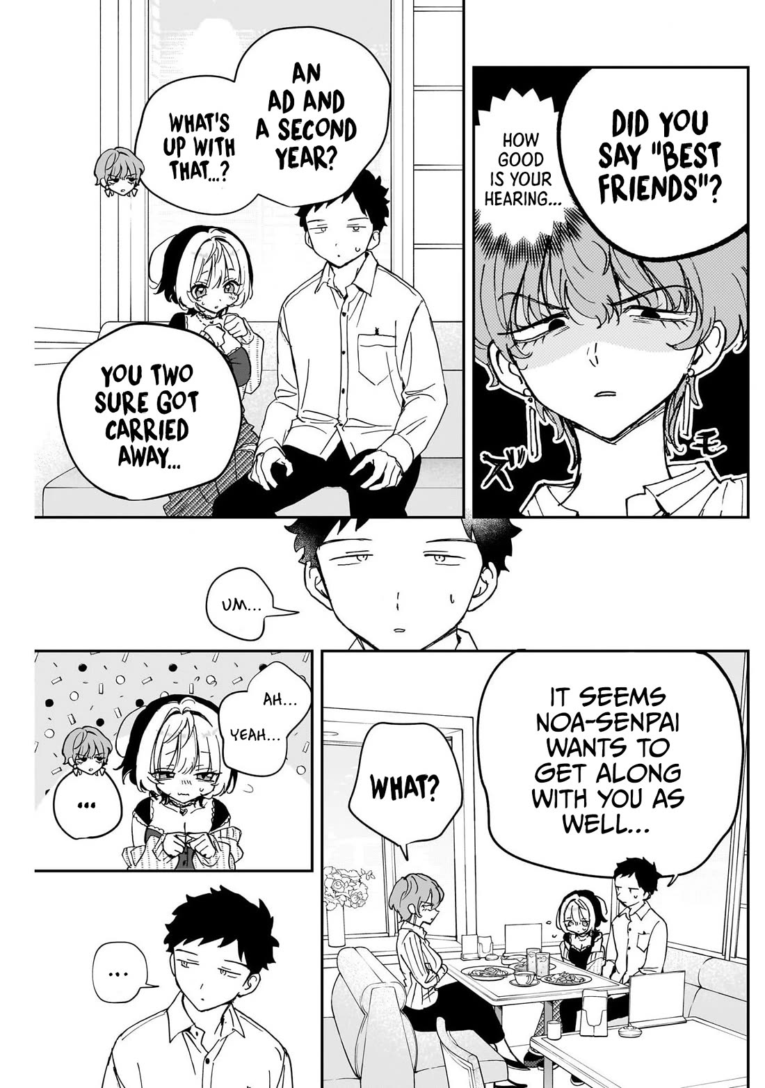 Noa Is My Senior, and My Friend. chapter 123 page 9