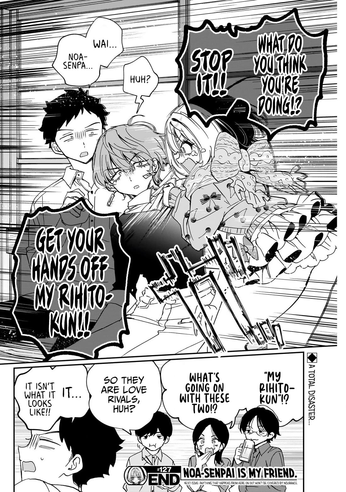 Noa Is My Senior, and My Friend. chapter 127 page 18
