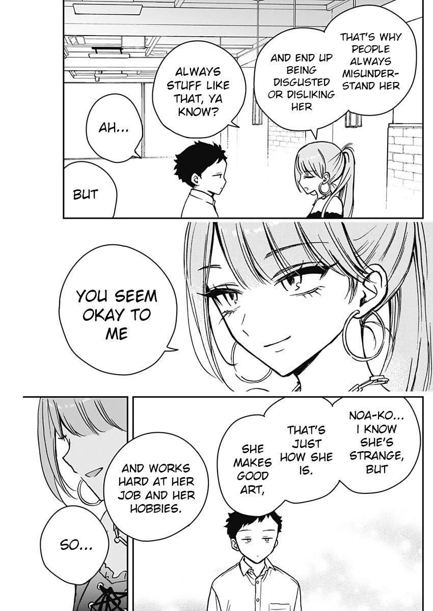 Noa Is My Senior, and My Friend. chapter 13 page 15