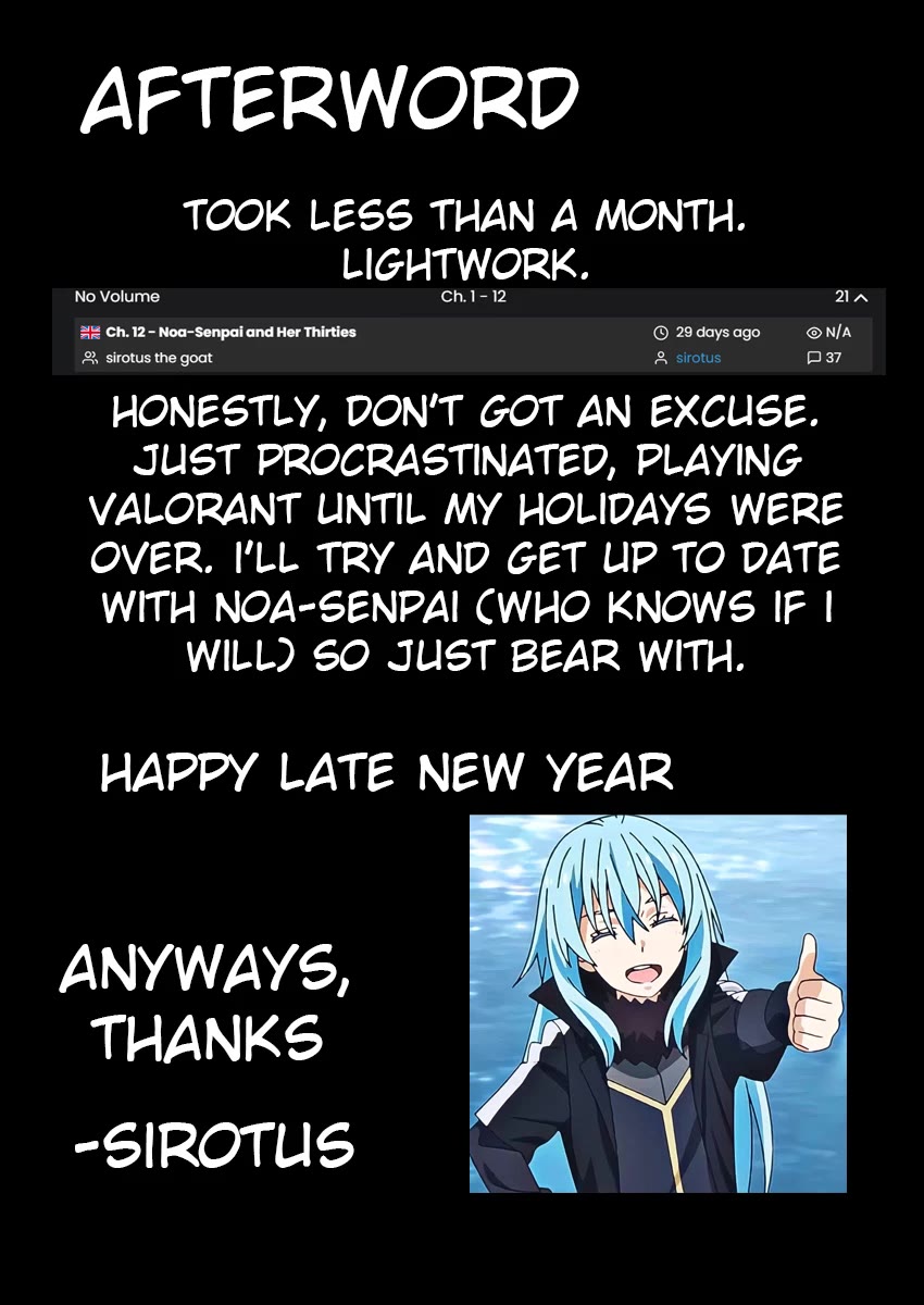 Noa Is My Senior, and My Friend. chapter 13 page 19