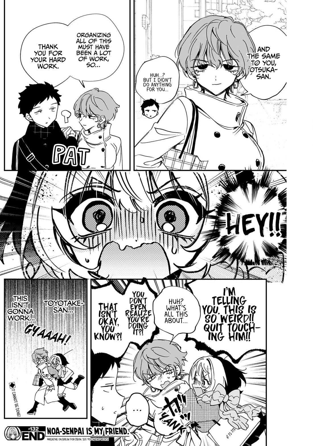 Noa Is My Senior, and My Friend. chapter 132 page 18