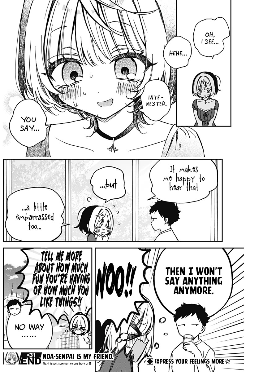 Noa Is My Senior, and My Friend. chapter 31 page 19