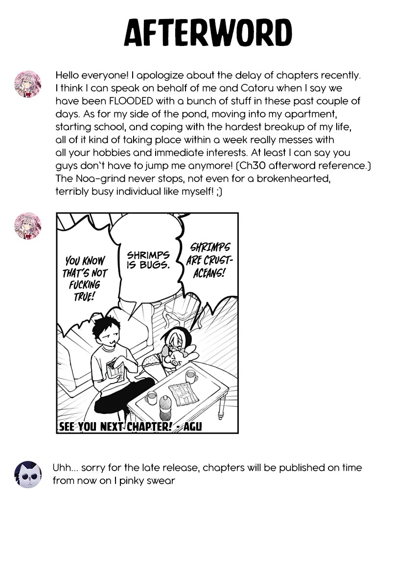 Noa Is My Senior, and My Friend. chapter 32 page 18