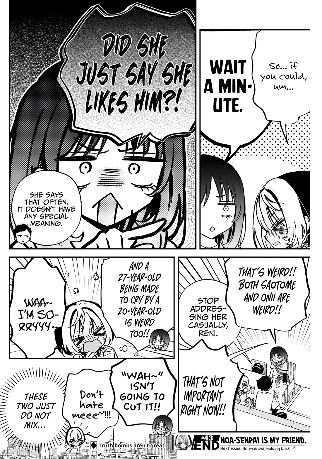 Noa Is My Senior, and My Friend. chapter 43 page 19