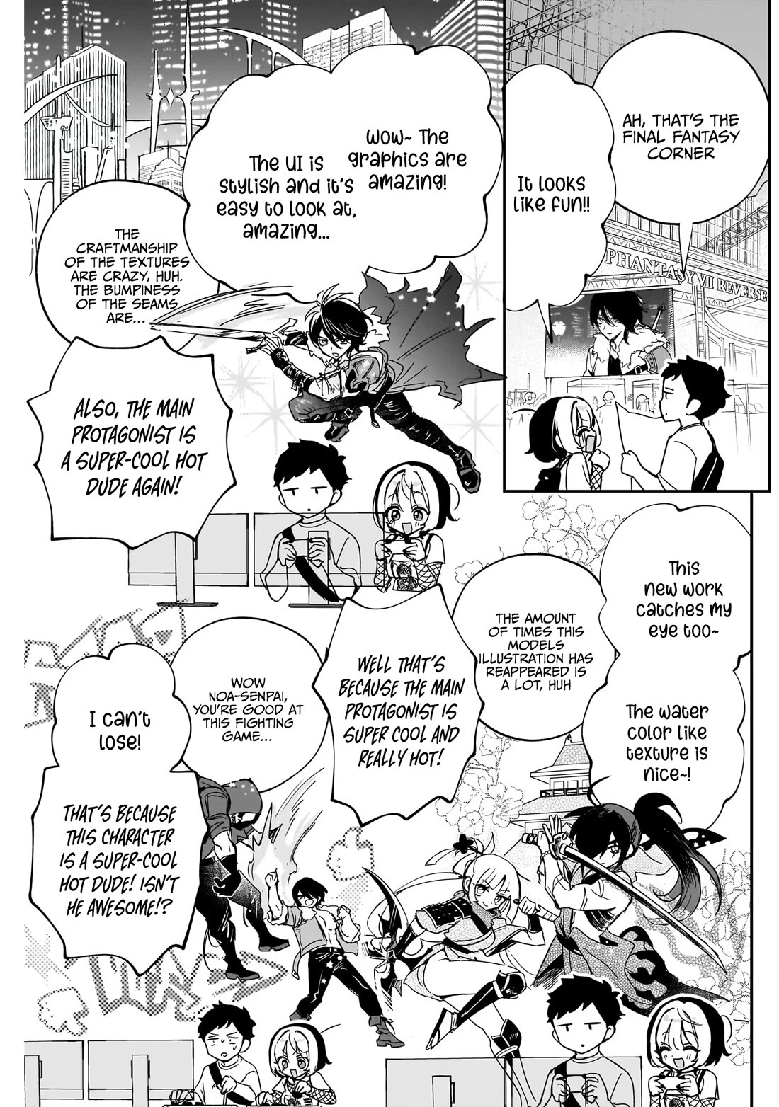 Noa Is My Senior, and My Friend. chapter 50 page 8