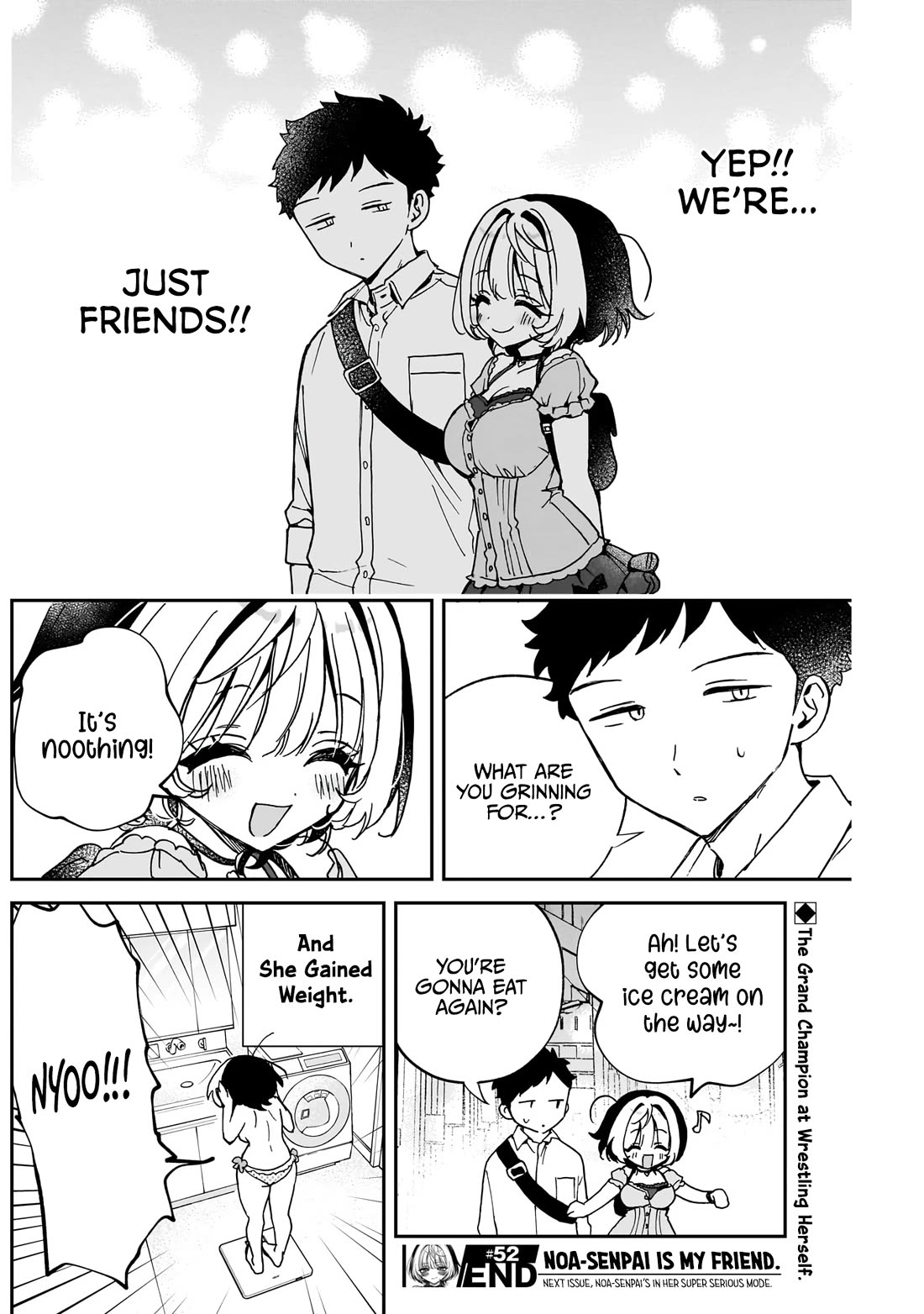 Noa Is My Senior, and My Friend. chapter 52 page 19