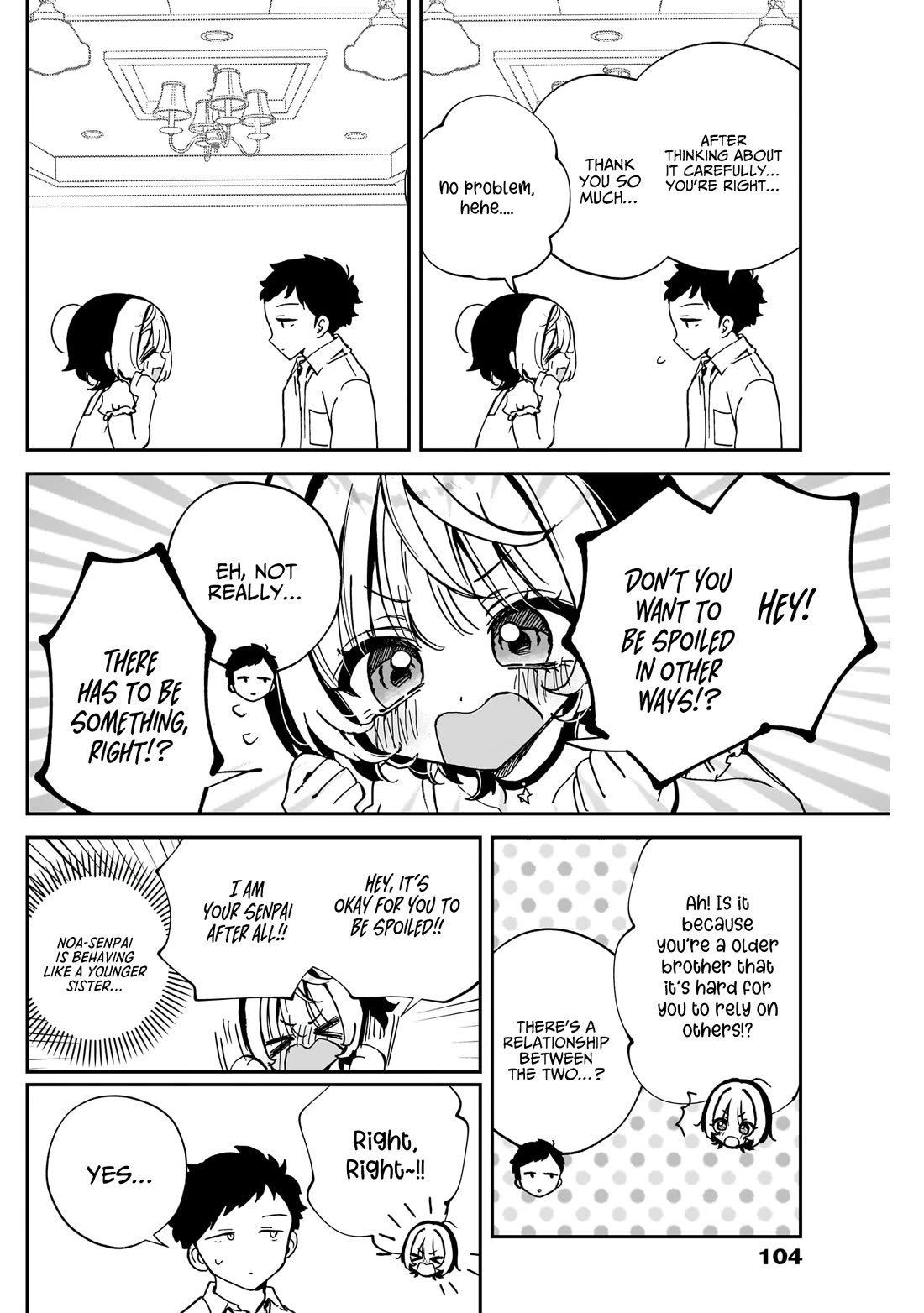 Noa Is My Senior, and My Friend. chapter 54 page 11