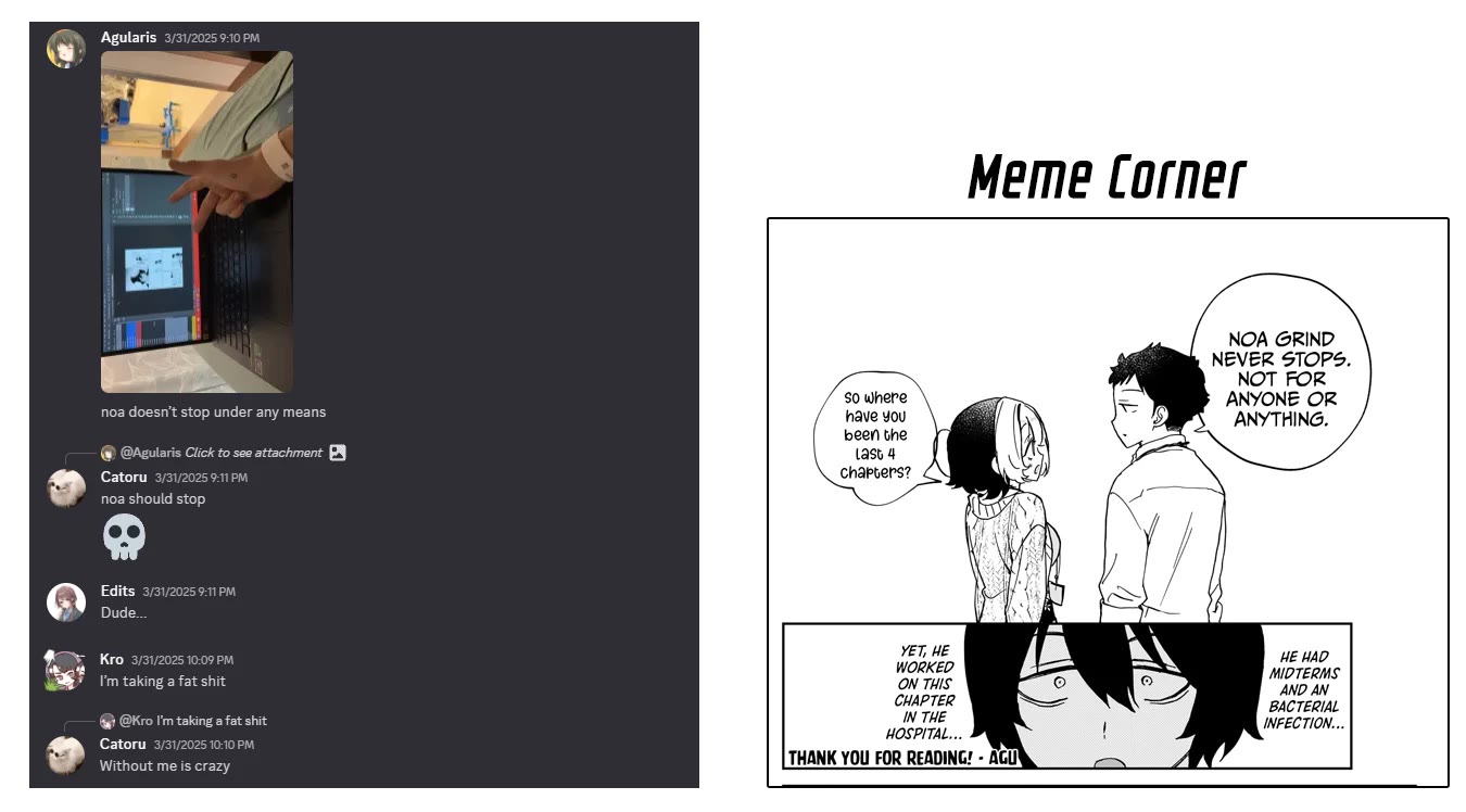 Noa Is My Senior, and My Friend. chapter 55 page 21