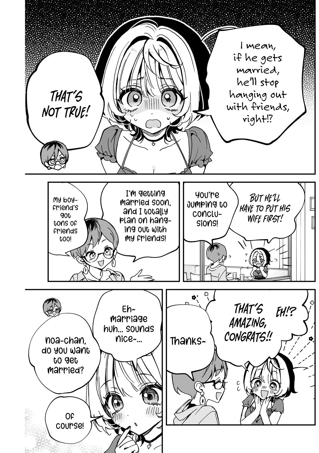 Noa Is My Senior, and My Friend. chapter 57 page 12