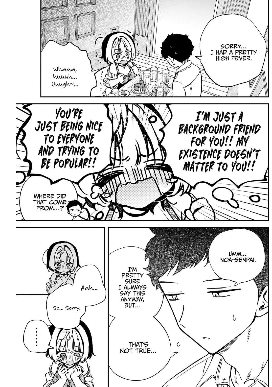 Noa Is My Senior, and My Friend. chapter 58 page 12