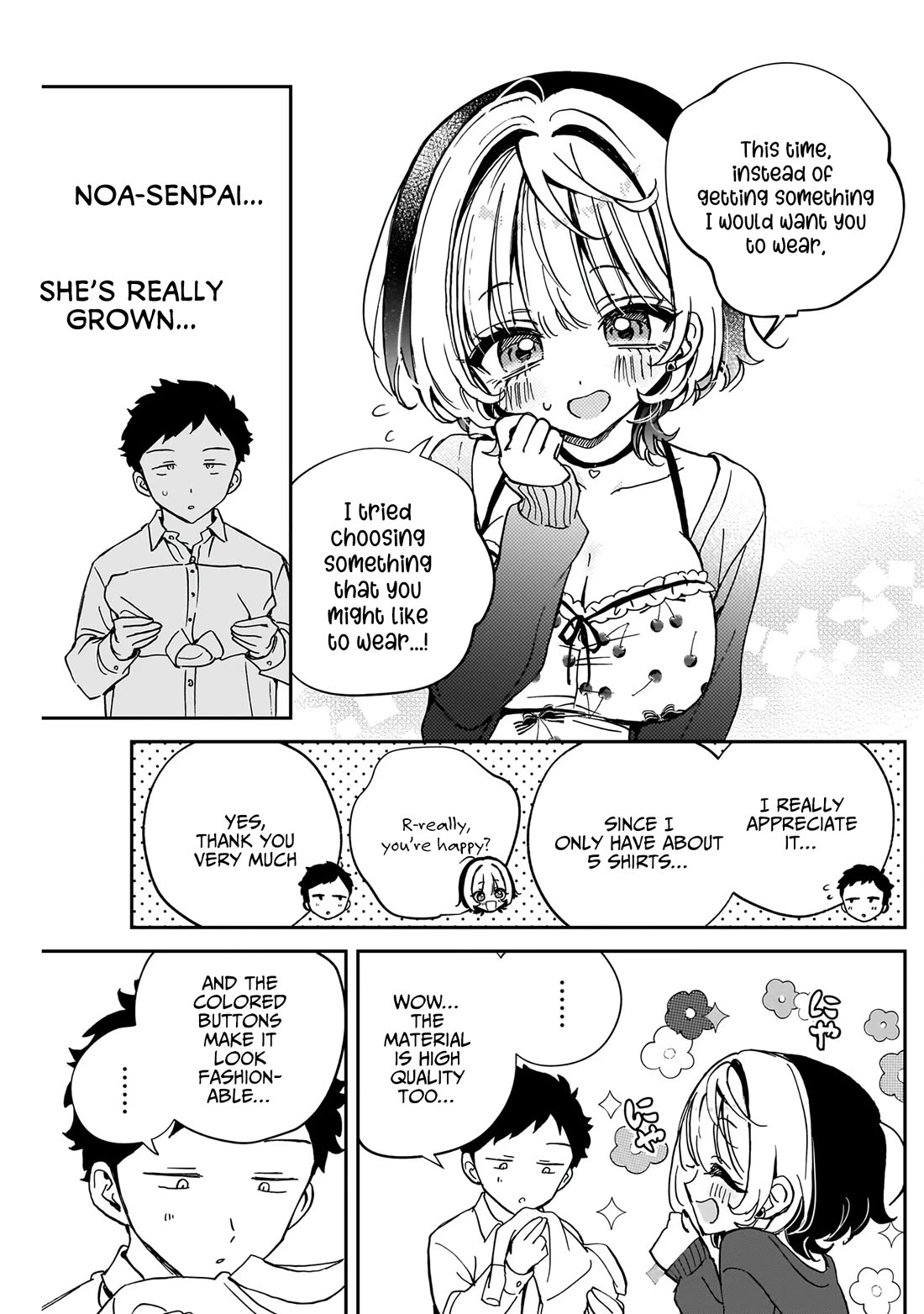 Noa Is My Senior, and My Friend. chapter 59 page 10