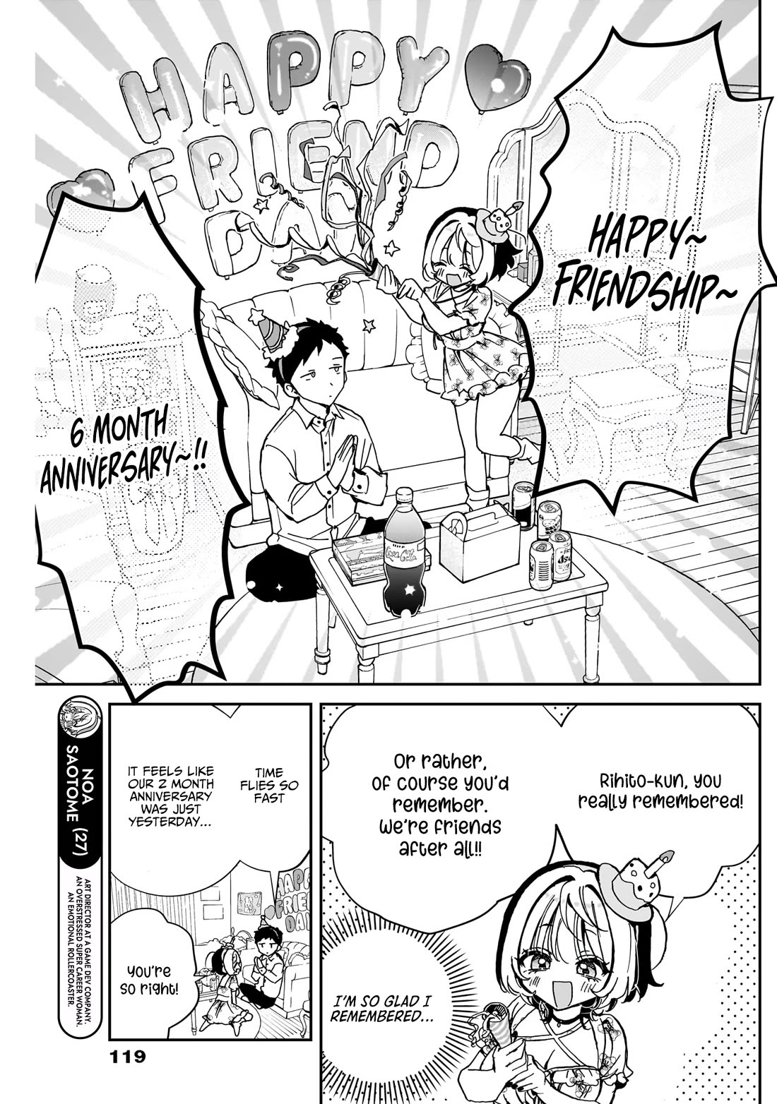 Noa Is My Senior, and My Friend. chapter 61 page 4