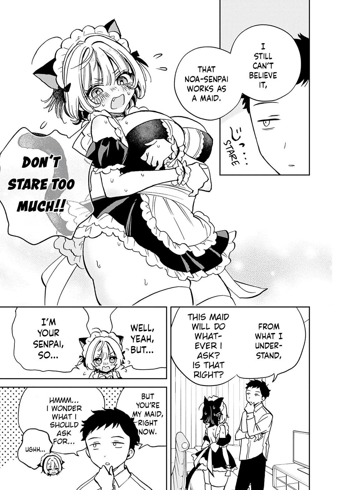 Noa Is My Senior, and My Friend. chapter 8.5 page 3