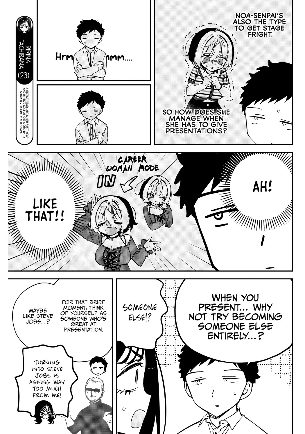 Noa Is My Senior, and My Friend. chapter 83 page 8