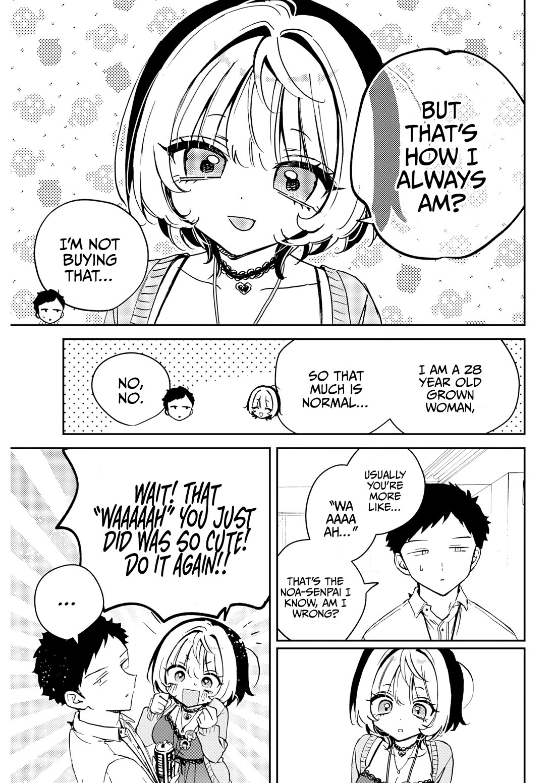 Noa Is My Senior, and My Friend. chapter 87 page 8