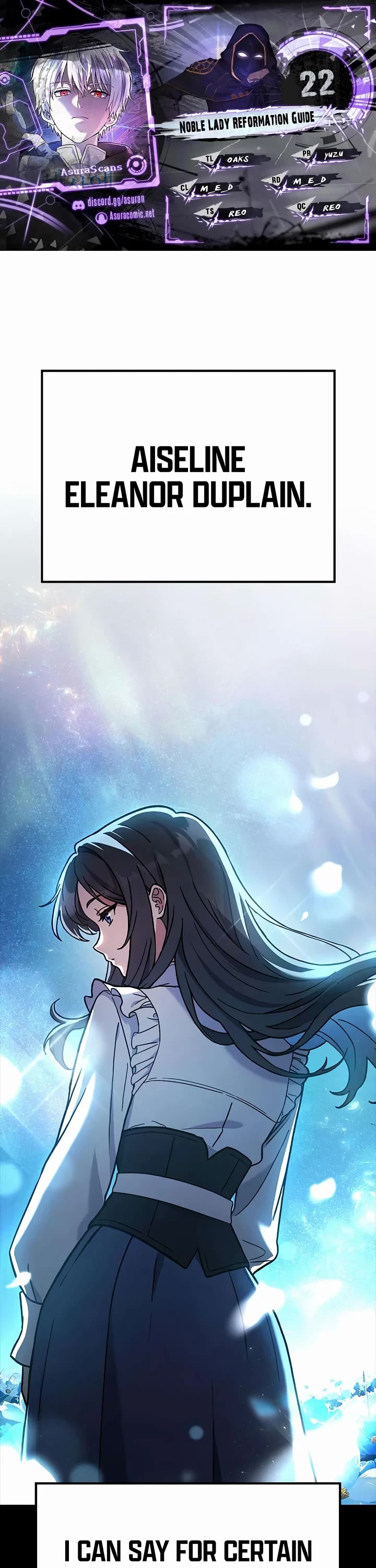 Noble Lady Reformation Guide chapter 22 page 1